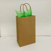 Gift Bag Kraft Natural Small