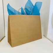 Gift Bag Kraft Natural Horizontal