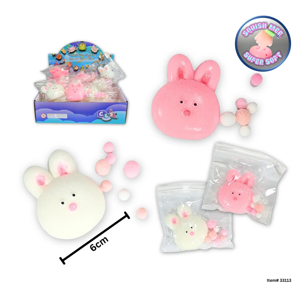 Squish Face Rabbit Squish Mee Rabbit – WHOOLA TOYS