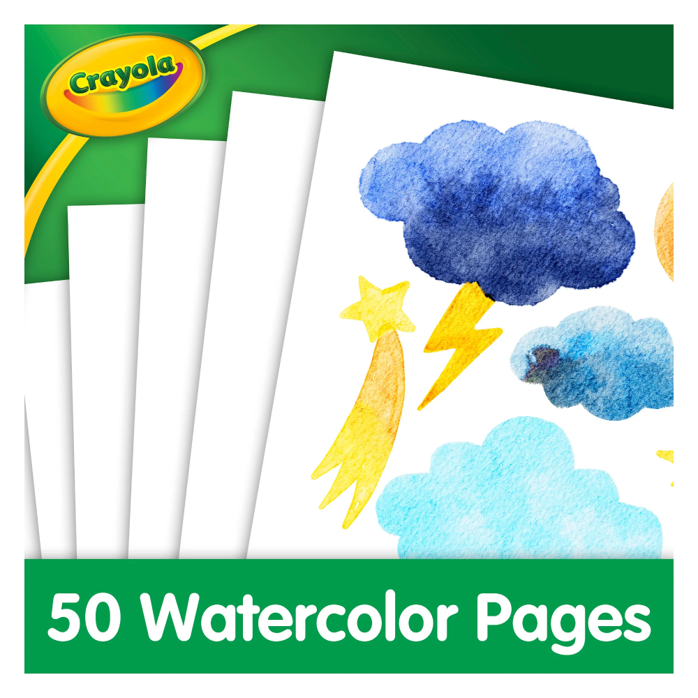 Crayola Marker Watercolour Pad, 60 Pages – WHOOLA TOYS